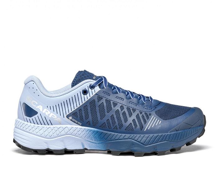 Scarpa Spin Ultra Gtx Női Futócipő Fehér Sötétkék XW9683514